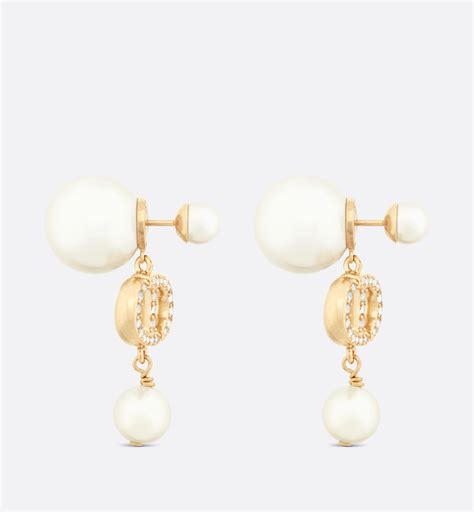 dior tribales pearl earrings|christian Dior pearl earrings price.